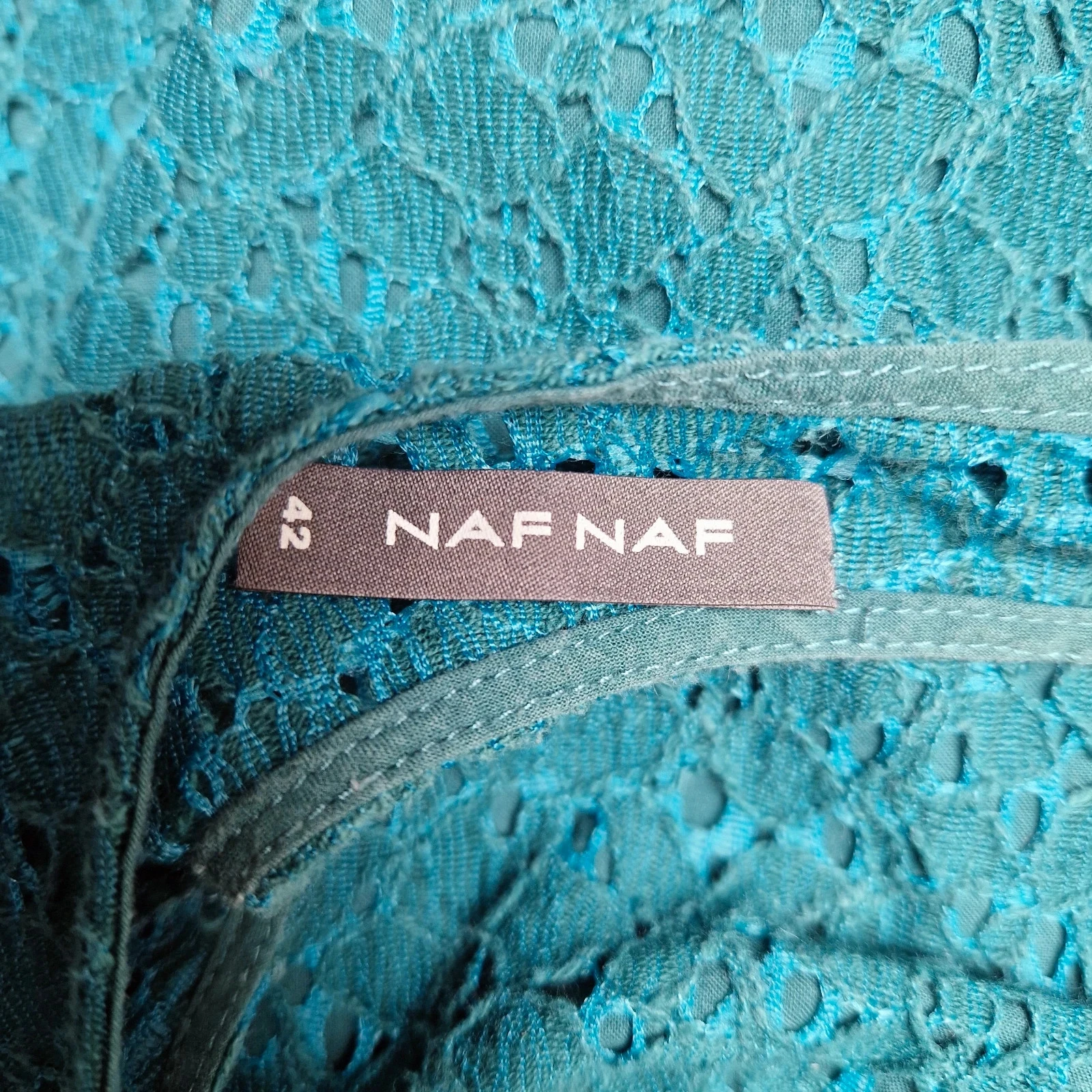 Vestido de renda Naf Naf Tamanho 42 – photo 4